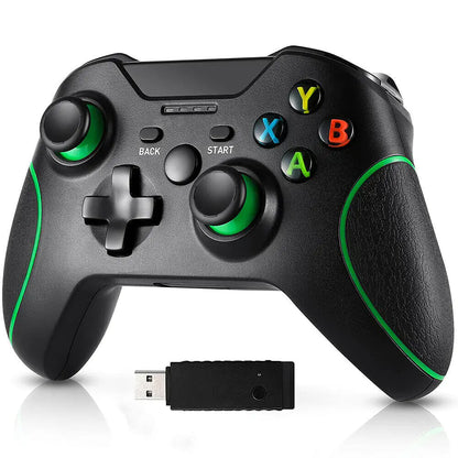 Wireless Controller with USB stick for wireless connection Black