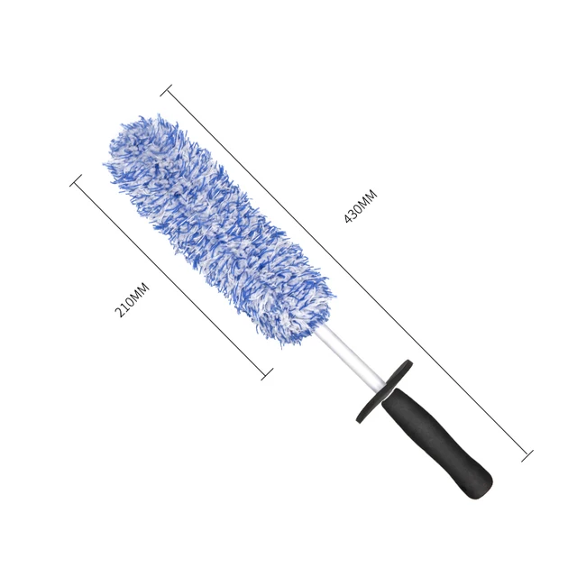 Car Alloy Wheel Cleaning Brush Tool Tire Washing Clean Soft Bristle Cleaner US