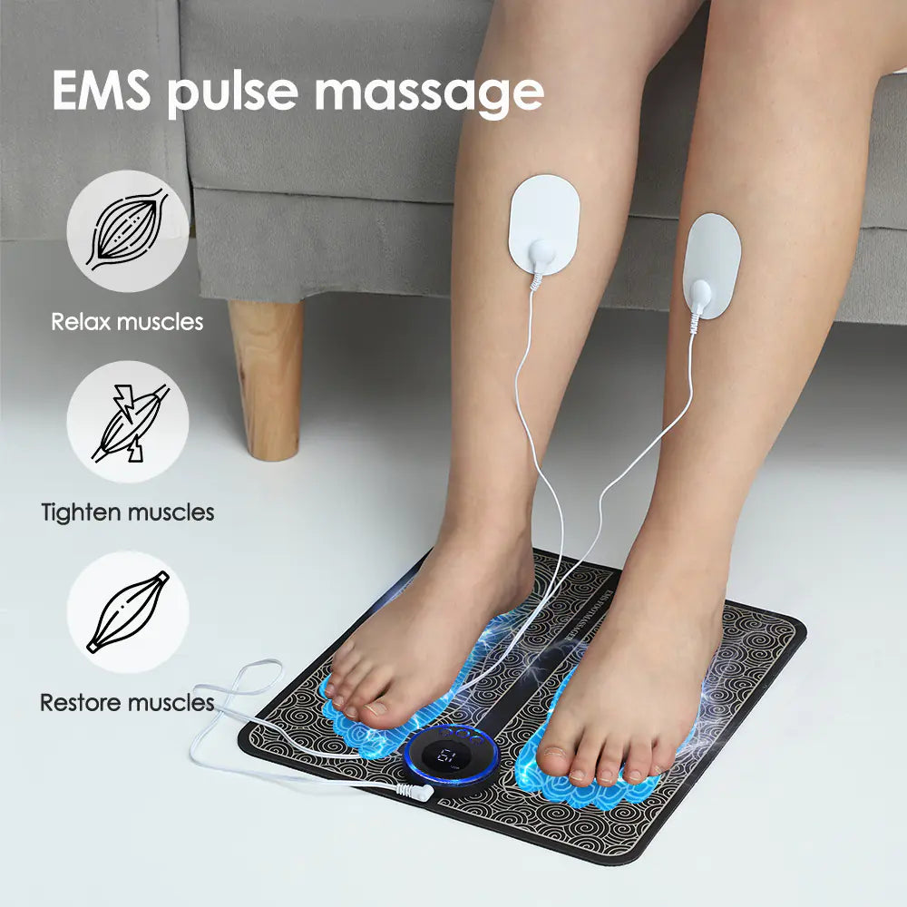 8-Mode Electro Relaxation Foot Pad