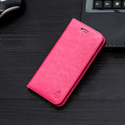 Leather Flip Holster Cover for Apple Phones